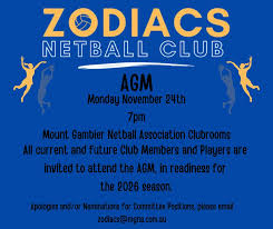 Image result for Zodiac Netball Club