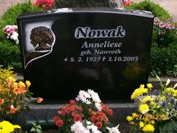 Grab von Anneliese Nowak (geb. Nawroth) (08.02.1927-03.10.2003 ...