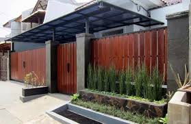 Contoh Pagar Rumah Minimalis Type 45