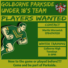Image result for Parkside Golborne Amateur Rugby League Football Club