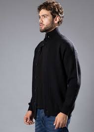 Image result for Мужская толстовка neck button black