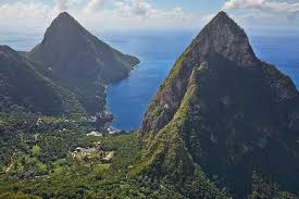 Image result for pitons lucia