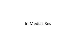 Image result for media res