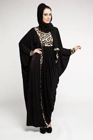 Dubai Beautiful Abaya Collection For Young Girls 2015 (3) |
