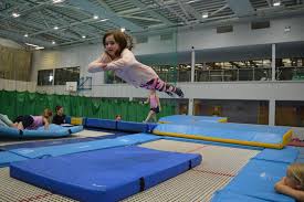 Image result for Ace of Clubs Trampolining