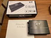 CT Sounds amplifiers - CT-80.4AB & CT-400.1D - Nice, matching amp ...