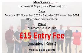 Image result for Nunthorpe Squash Club