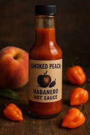 Afbeeldingsresultaat voor peach habanero hot pepper