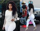 BLAC CHYNA And Tyga Have Lunch With Son King Cairo At Mr. Chow.
