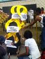 TAGA-ILOG NEWS: Hacienda Luisita Farmers, Students March to ...