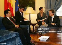 Image result for Hu Jintao zapatero