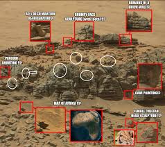 Image result for mars anomalies
