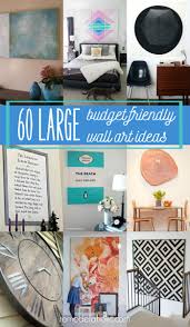 Remodelaholic | 60 Budget-Friendly DIY Large Wall Decor Ideas