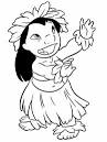 Dance coloring page