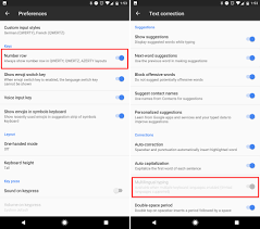Image result for android keyboard number row