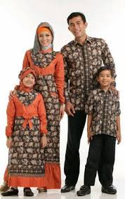 10 Contoh Model Baju Batik Muslim Anak