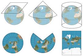 Image result for map projection