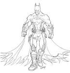 Batman para pintar - Dibujos para colorear - IMAGIXS