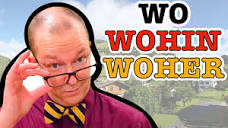 wo vs wohin vs woher - A2 German Grammar - YouTube