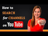 How to Search for Channels on YouTube - YouTube