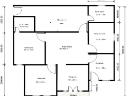Desain Denah Rumah Sederhana Minimalis 2016