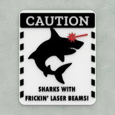 Image result for sharks lasers