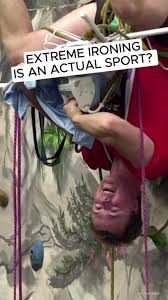 Image result for extreme ironing