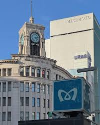 Image result for wako clock tower in tokyo
