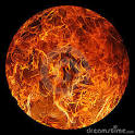 Royalty Free Stock Photos: Ball of Fire