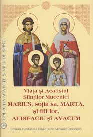 Image result for Sfinţii Marius, Marta, Audifaciu şi Abacus