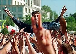 Image result for crowd-surfing