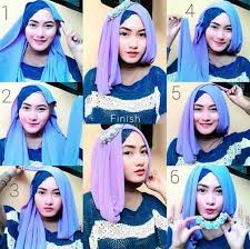 Kumpulan Photo Tutorial Hijab Terbaru 2016 - Hijab Tutorial 2016