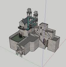 Image result for escher waterfall