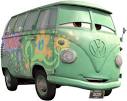 Pixar &amp; Disney's Cars Fillmore Character Clipart --> Disney-
