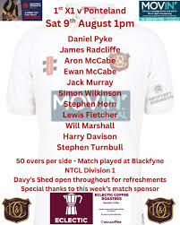 Image result for Consett & District Cricket Club