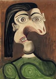 Image result for Pablo Picasso, Portrait of Dora Maar