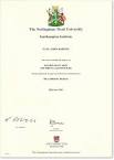 Bachelor of Arts with First Class Honours « Paul Barnes – Digital ...