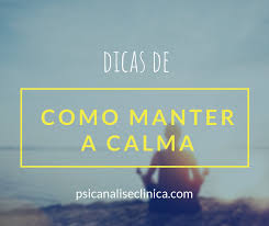 Image result for foto manter a calma