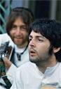 John Lennon, background, and Paul McCartney, working on their music in ... - images?q=tbn:ANd9GcSMSnOPt-wlexWH_iSl2Jmdcnojzv4v2E8lPeC7NIQt3HhnPXE6SnroQkLC
