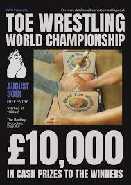 Image result for Toe Wrestling World Championships