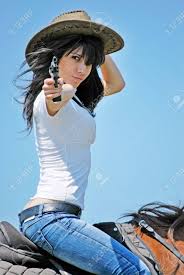 Image result for horse girl gun