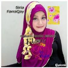 Jilbab Instan Cantik Faraqay Flow | Grosir Jilbab Murah