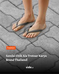 Image result for sendal unik di bandung