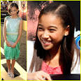 Amandla Stenberg keeps it cute on the carpet as she arrives at premiere of ... - amandla-stenberg-thg-hob-premiere