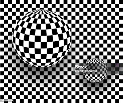 Image result for sphere checkered plane raytrace