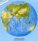 Our world today... modern map of Eastern Hemisphere.