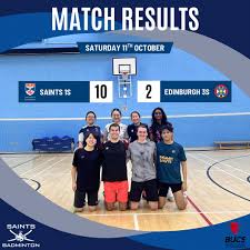 Image result for Saints Badminton Club