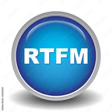 Image result for RTFM