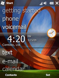 Image result for windows mobile 6.0 today screen
