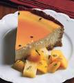 Coconut Cheesecake with Passion Fruit Glaze: Recipe: bonappetit.
